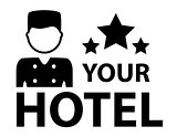 black hotel symbol