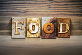 Food Concept Letterpress Theme