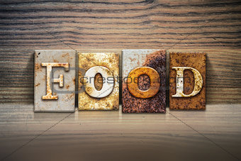Food Concept Letterpress Theme