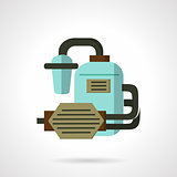 Flat vector icon for water supply