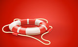 Life buoy for drowning rescue and help support