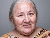 Portrait of an elderly woman