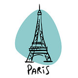 Paris the capital of France Eiffel tower