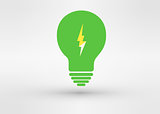 An attractive Green Energy vector logo symbol.