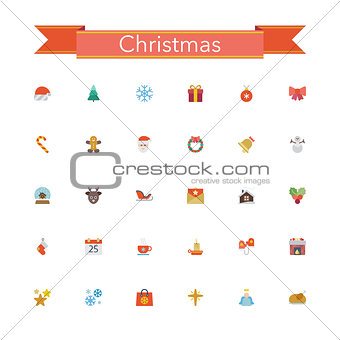 Christmas Flat Icons