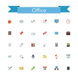 Office Flat Icons