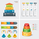 set of infographic templates