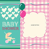 Baby Shower Greeting Card Cute