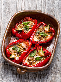 rustic roasted bell pepper