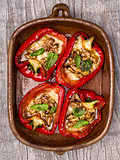rustic roasted bell pepper
