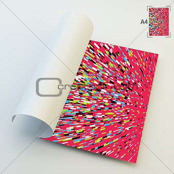 Abstract Technology Background. Vector Illustration.