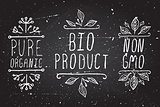 Organic product labels.