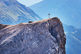 View from summit Zugspitze