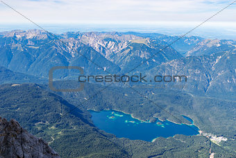 View to lake Eibsee