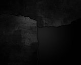 Cracked grunge and metal background