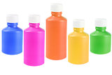 Colourful Liquid Medicine Plastic Bottles