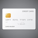 White Credit Card