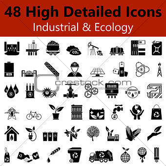 Industrial and Ecology Smooth Icons