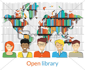 Open library