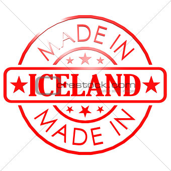 Made in Iceland red seal