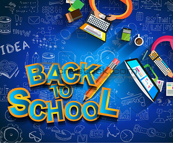 Back to School Background to use for your layouts