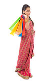 Indian people shopping