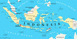 Indonesia Political Map