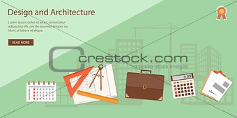 banner for architecture and design