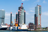 Rotterdam's modern architecture at the Kop van Zuid