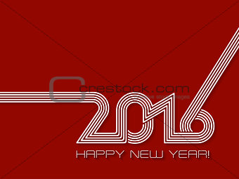 Happy new year 2016 background design