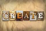 Create Concept Rusted Metal Type