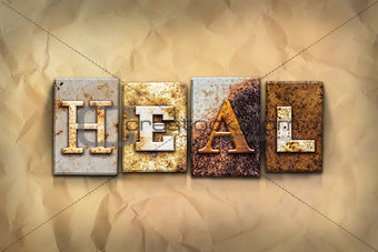 Heal Concept Rusted Metal Type