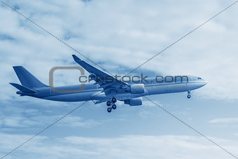 Passenger plane.