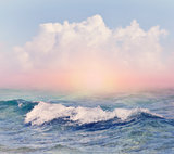 Sky and Sea Background