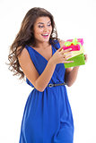 Young Woman With A Gift