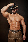 bavarian muscle man