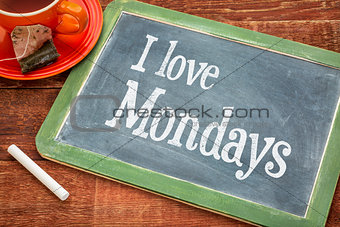 I love Mondays on blackboard