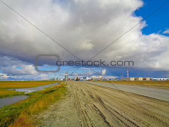 Industrial zone in the Far North