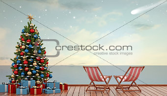 Christmas at sea