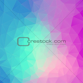 Polygonal background for web design