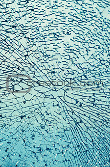 vertical fulcolor broken glass