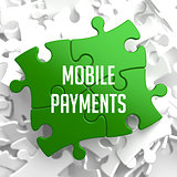Mobile Payments on Green Puzzle.
