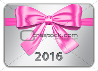 2016 gift card