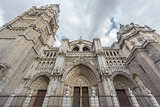 Toledo Cathedral, side view, Spain