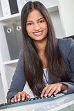 Asian Indian Woman or Businesswoman in Office