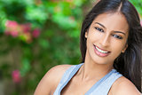 Smiling Indian Asian Young Woman Girl