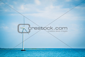 Windmill on the coast