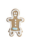 Woman shaped gingerbread cookie 