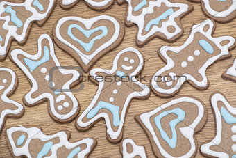 Beautiful gingerbread cookies