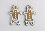 Gingerbread cookie characters